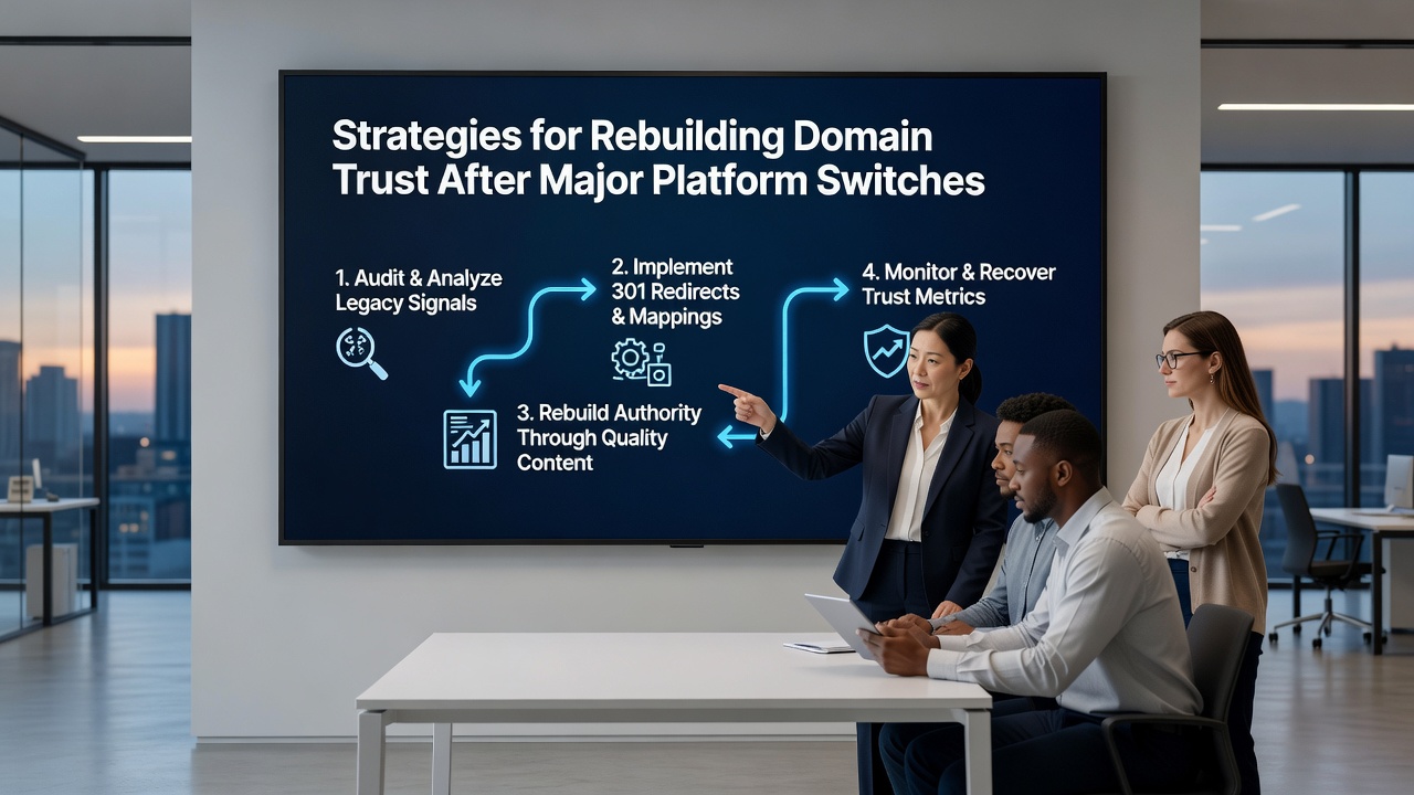 Strategies for Rebuilding Domain Trust After Major Platform Switches